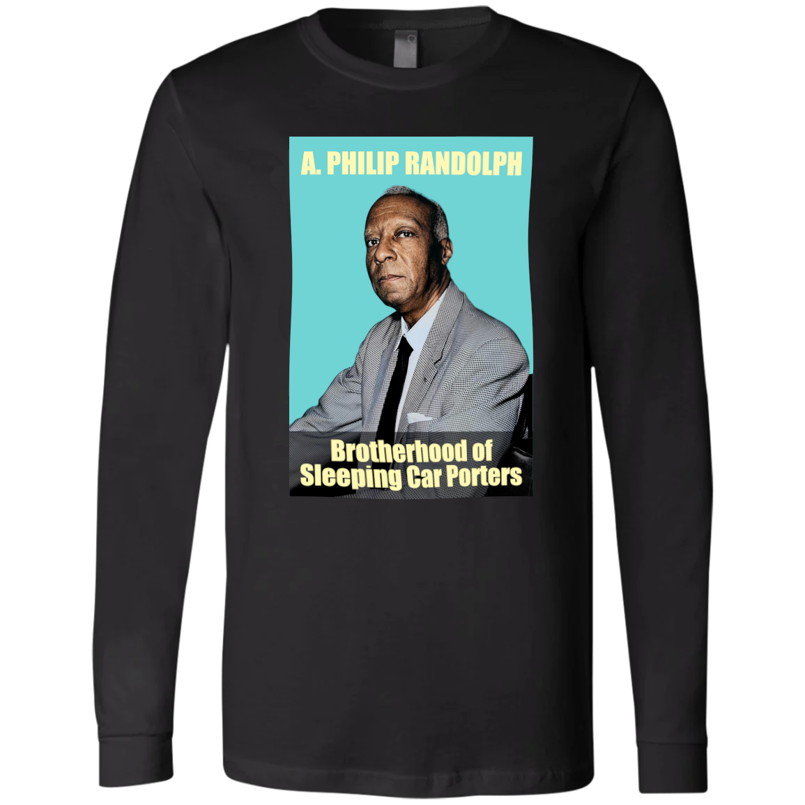 A. Philip Randolph | teal | Long Sleeve Jersey