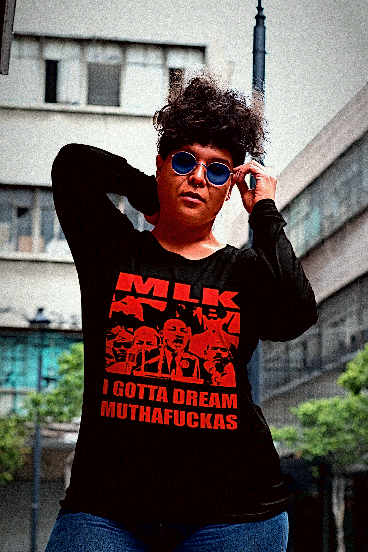 MLK | I GOTTA DREAM MUTHAFUCKAS | Long Sleeve Jersey