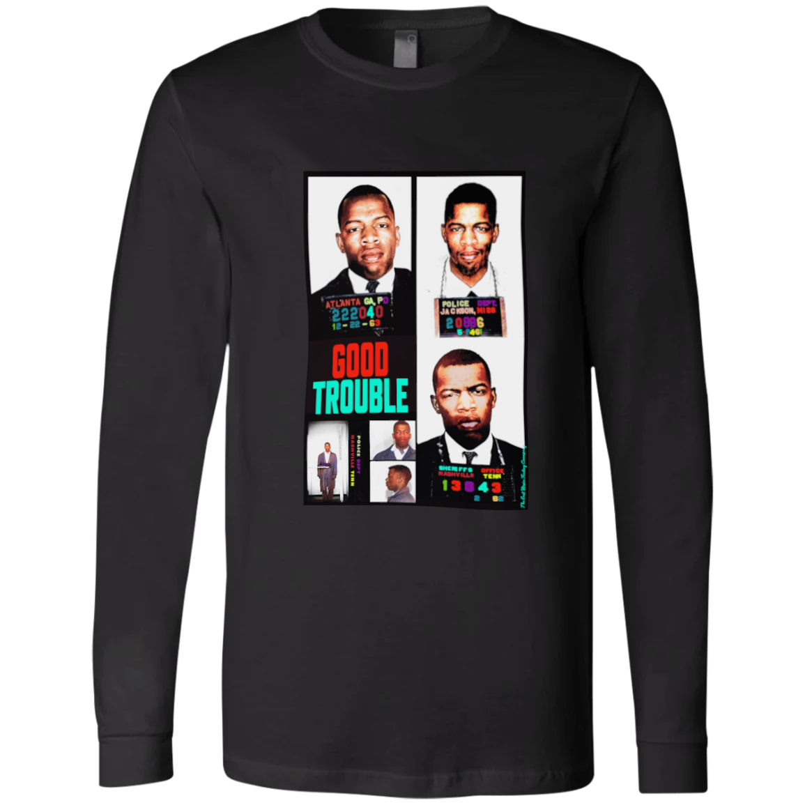 John Lewis: Good Trouble Mugshots | Long Sleeve Jersey
