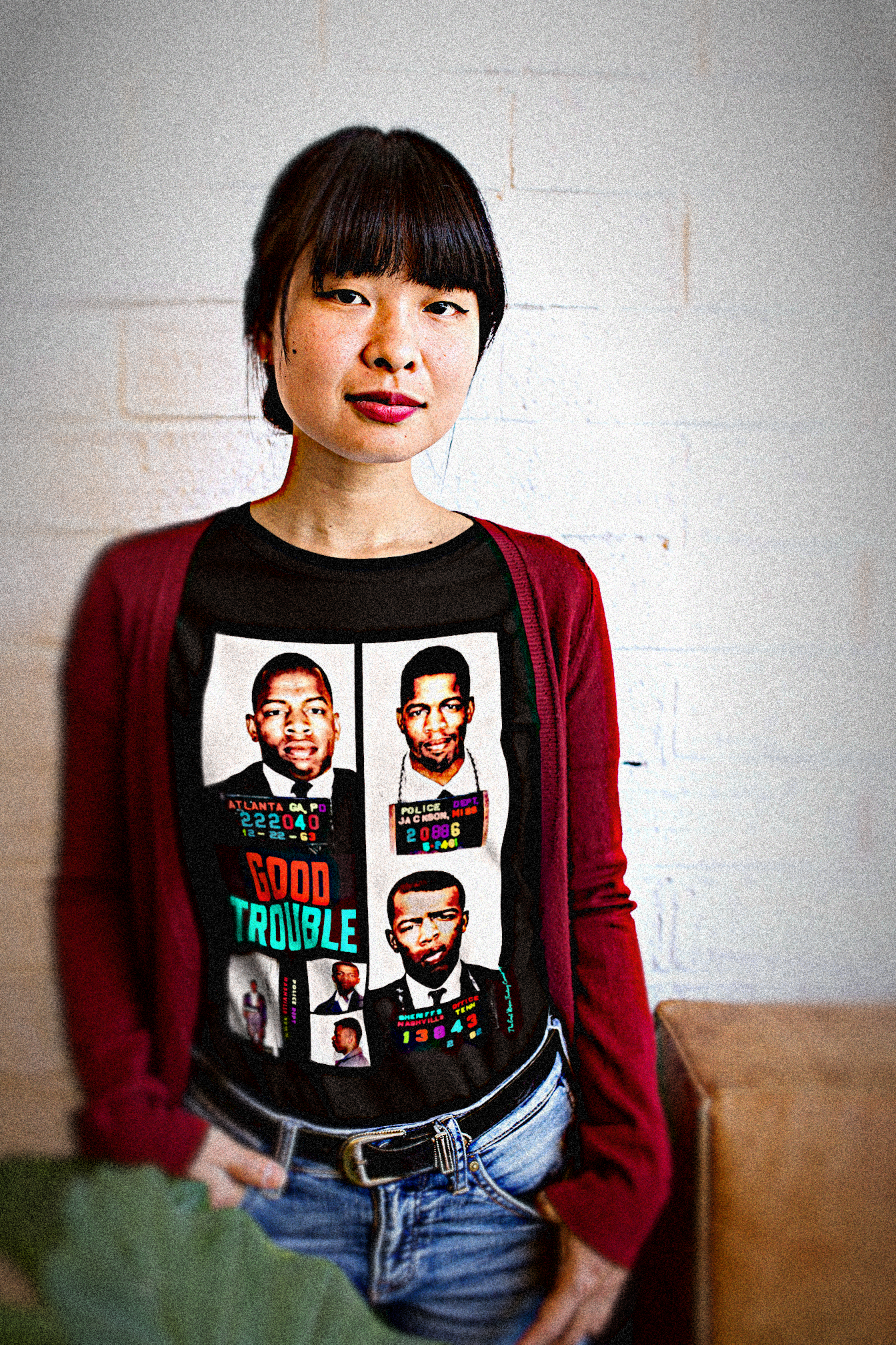 John Lewis: Good Trouble Mugshots | Relaxed Fit Women's Tee