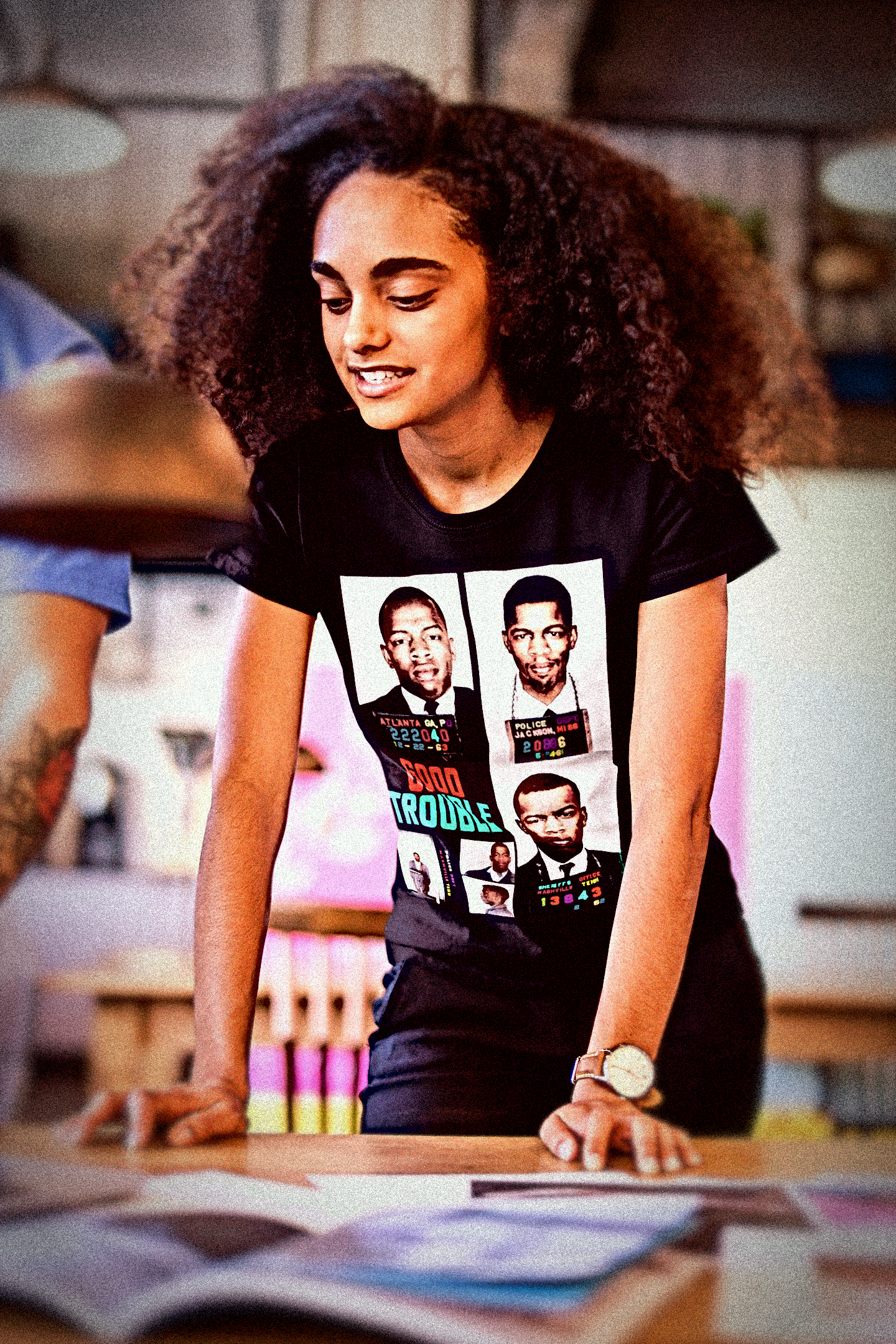John Lewis: Good Trouble Mugshots | Relaxed Fit Women's Tee