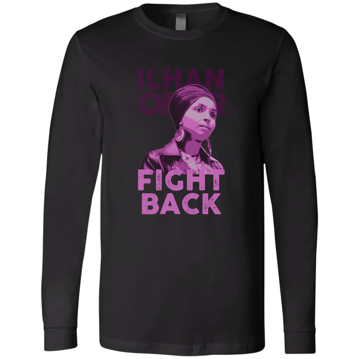 ILHAN OMAR | FIGHT BACK | Long Sleeve Jersey