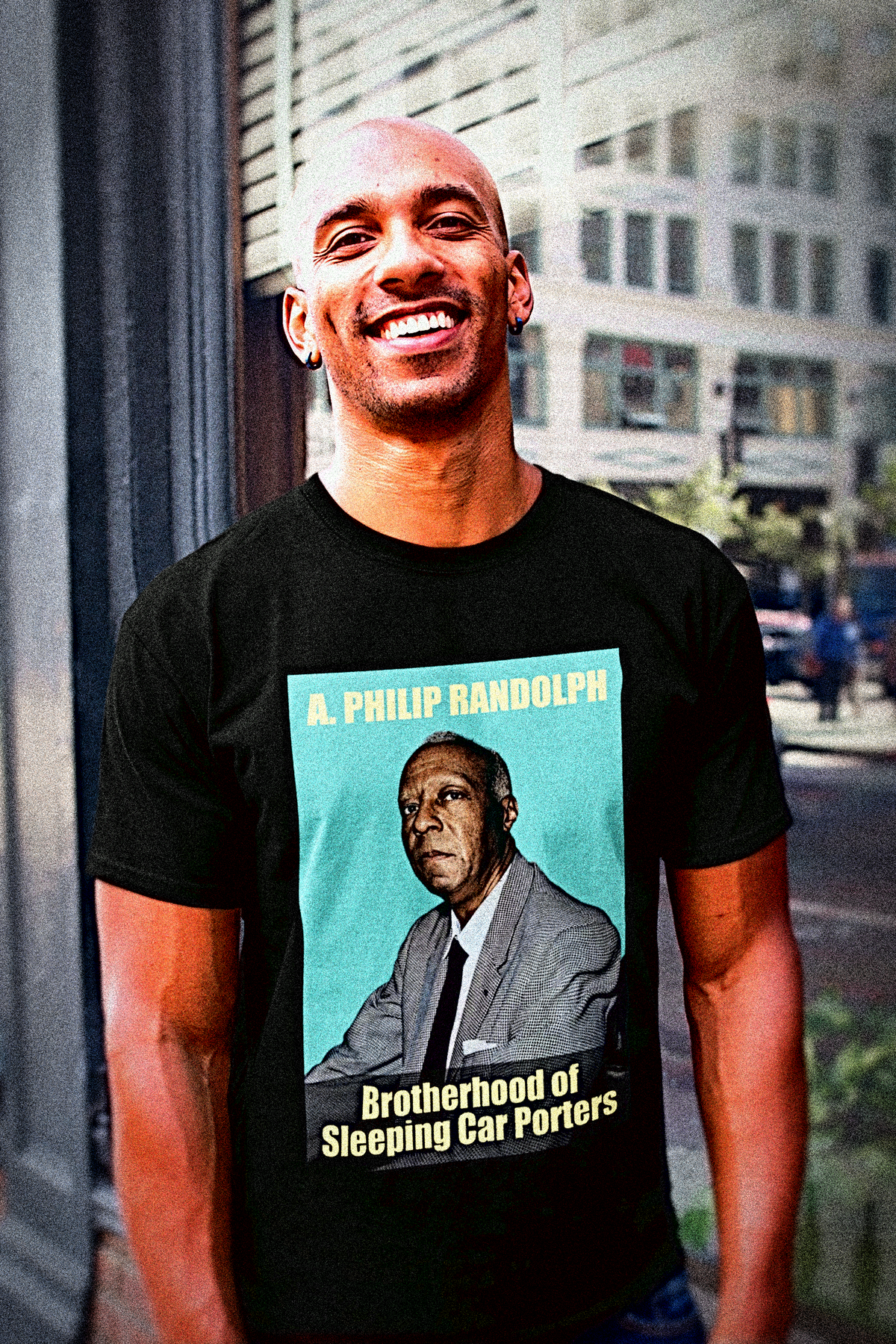 A. Philip Randolph | teal | Working Class T-Shirt