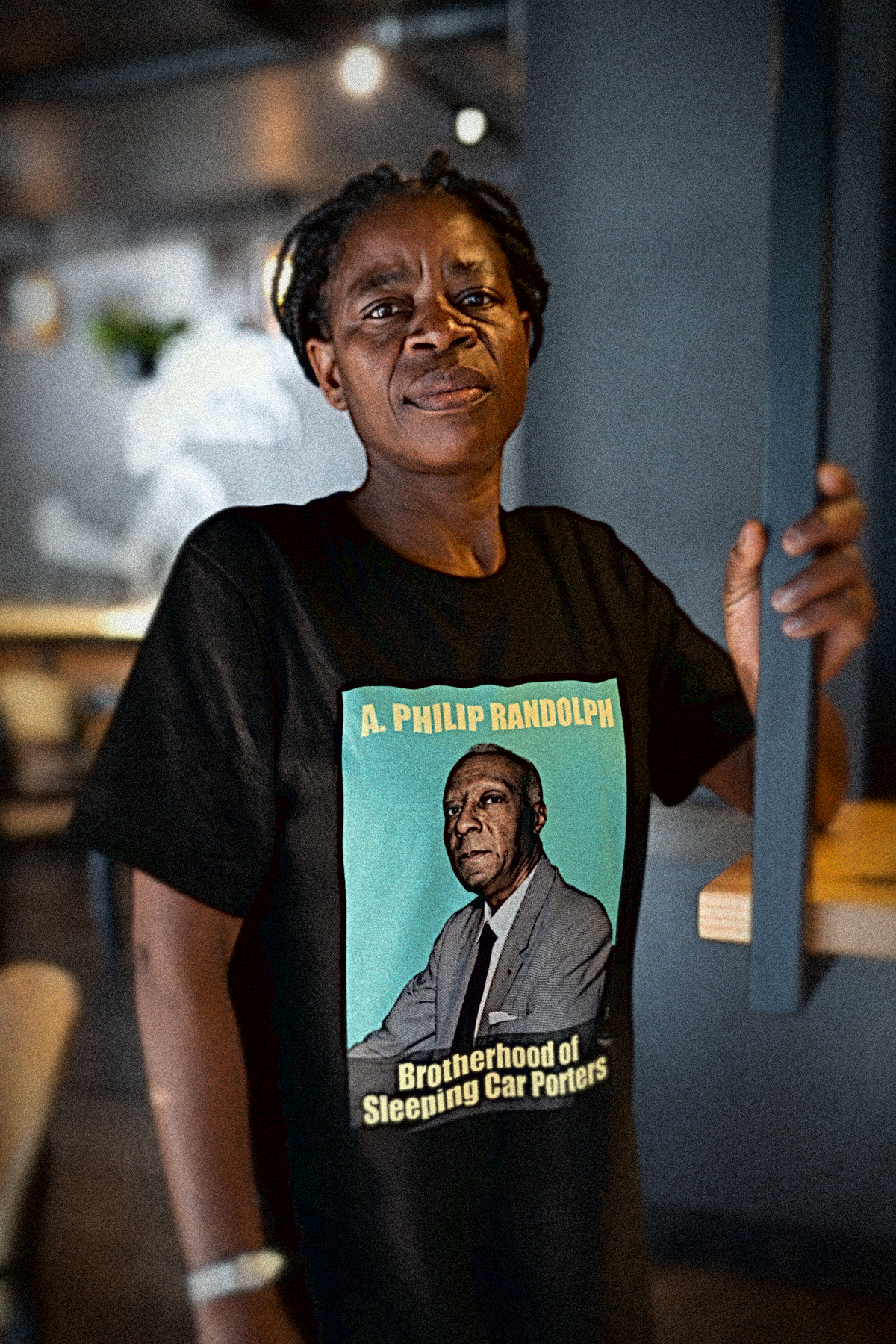 A. Philip Randolph | teal | Working Class T-Shirt