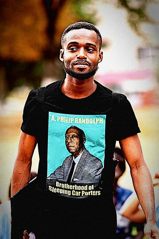 A. Philip Randolph | teal | Basic T-Shirt
