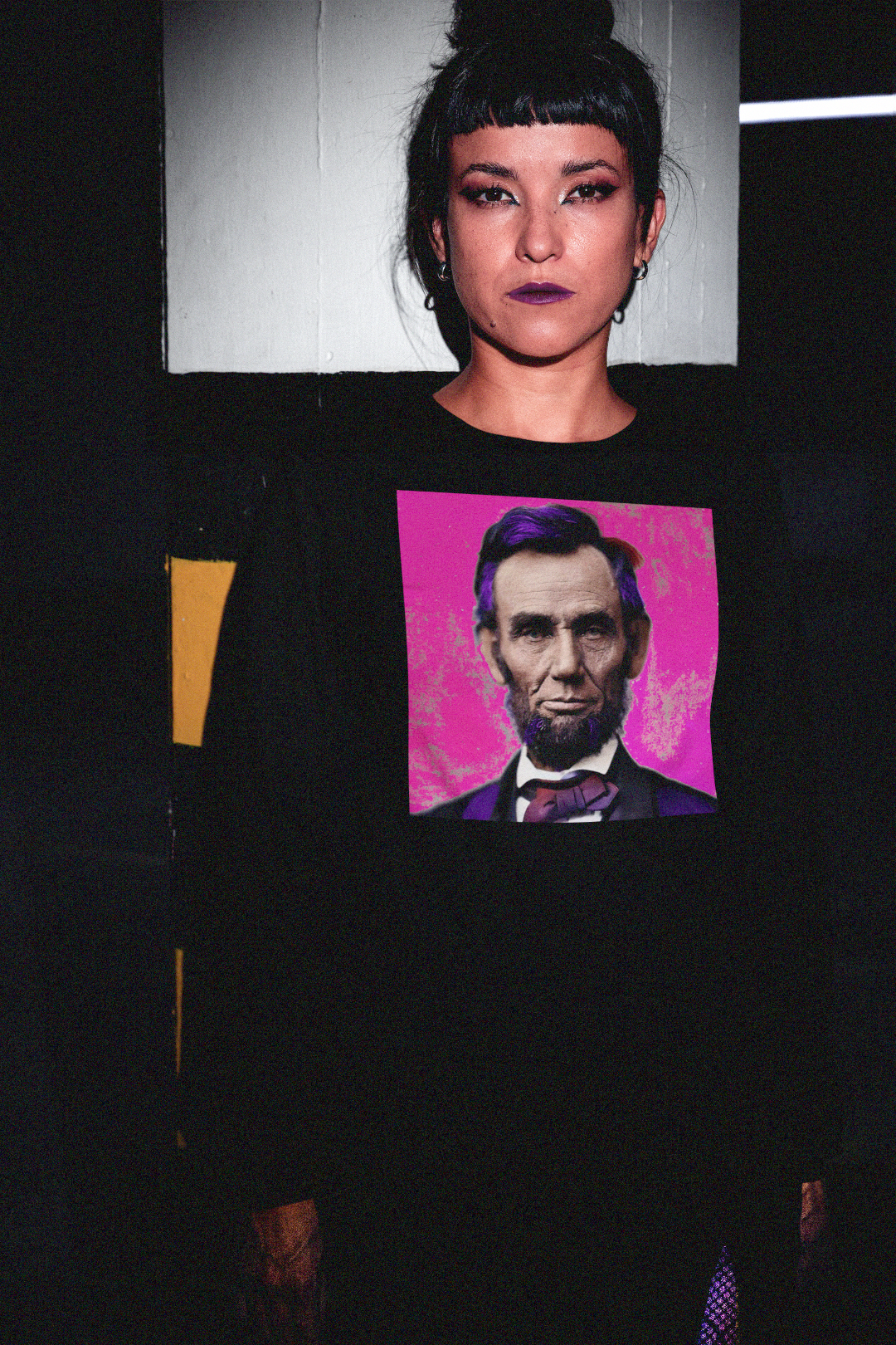 Abraham Lincoln | American Punk | Long Sleeve Jersey