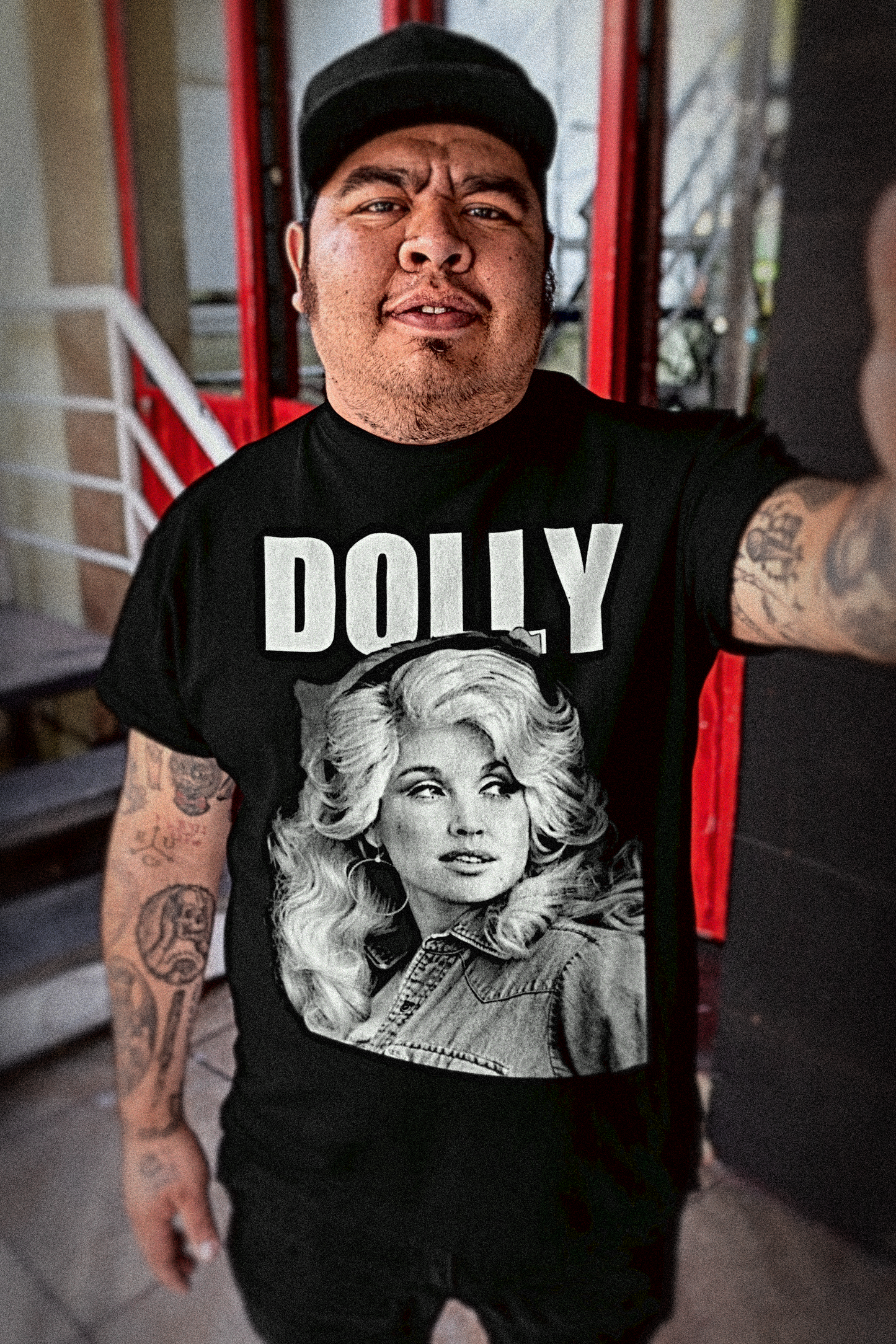 DOLLY | Dolly Parton BW Portrait | Working Class T-Shirt