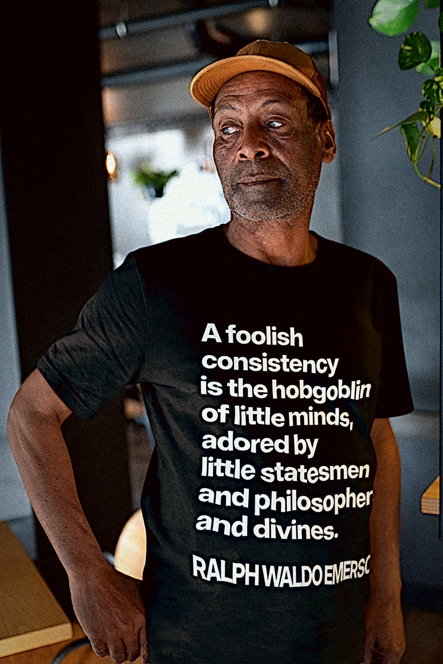 Ralph Waldo Emerson | A foolish consistency is the hobgoblin of little minds | Working Class T-Shirt