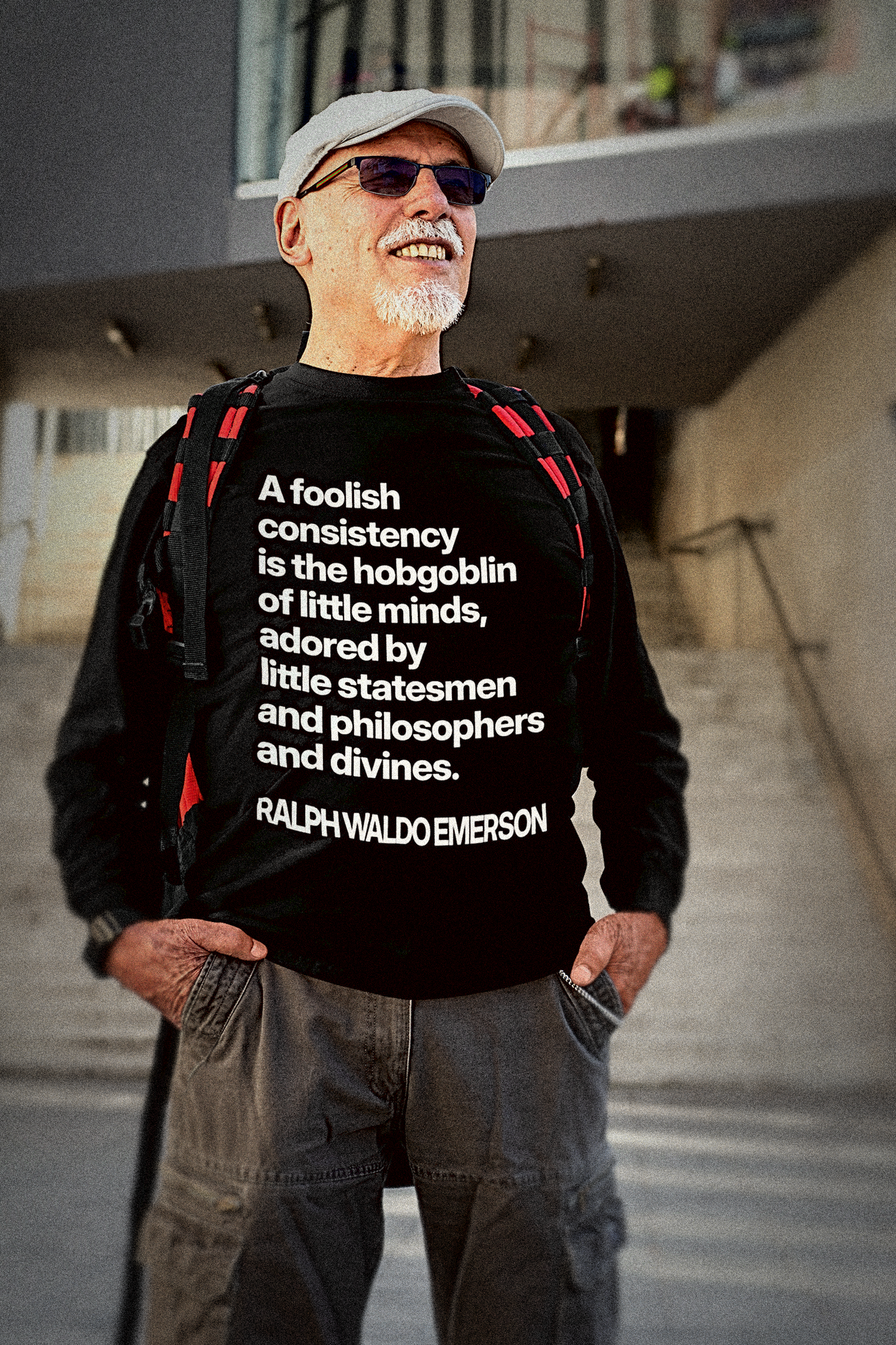 Ralph Waldo Emerson | A foolish consistency is the hobgoblin of little minds | Long Sleeve Jersey