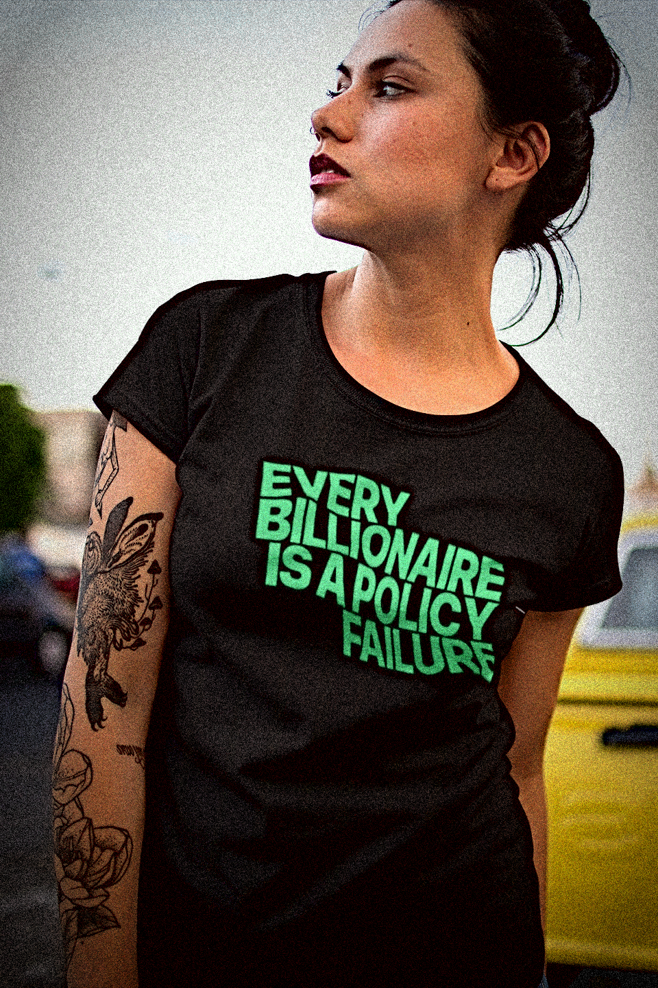 Every Billionaire Is A Policy Failure | Relaxed Fit Women's Tee
