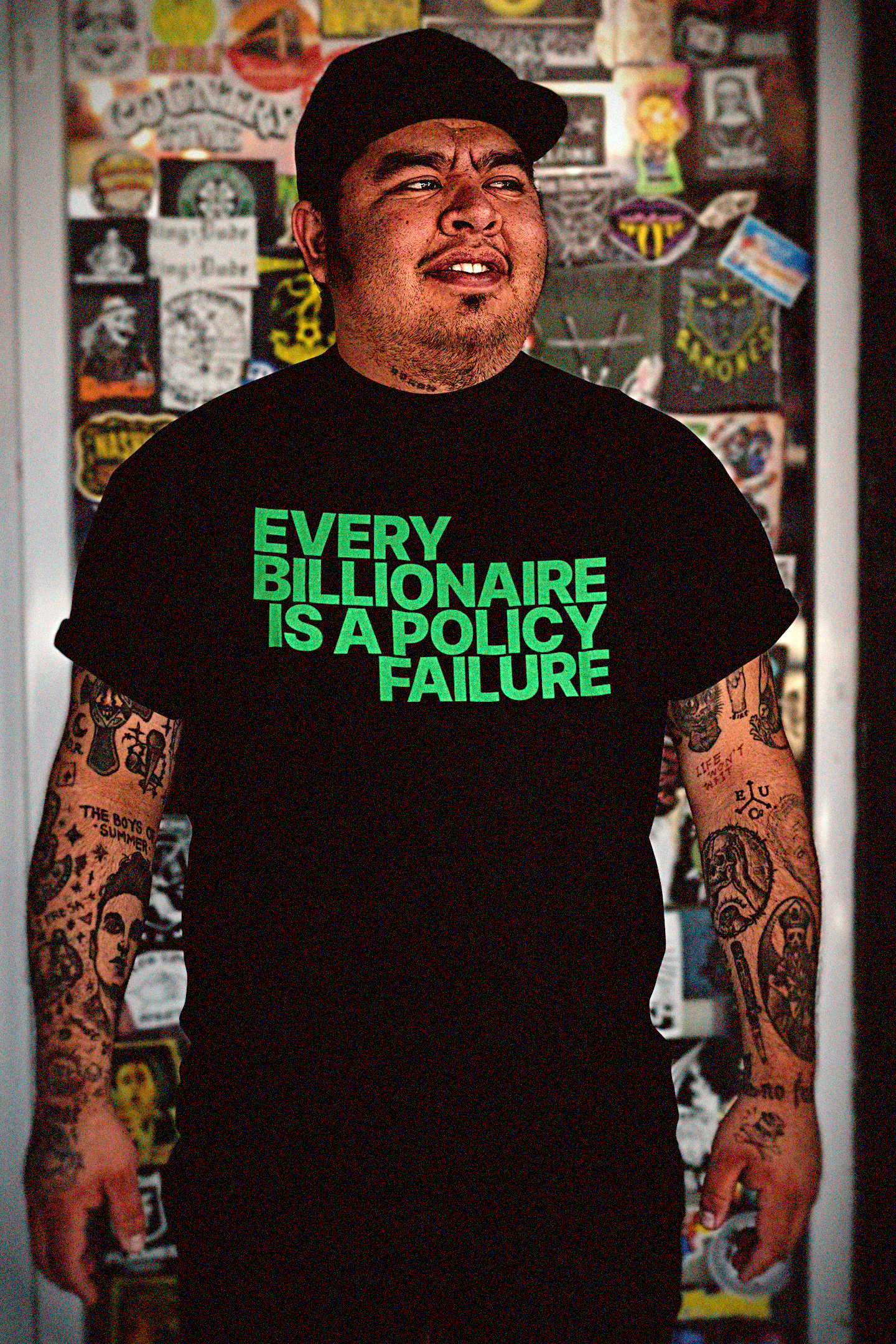 Every Billionaire Is A Policy Failure | Working Class T-Shirt