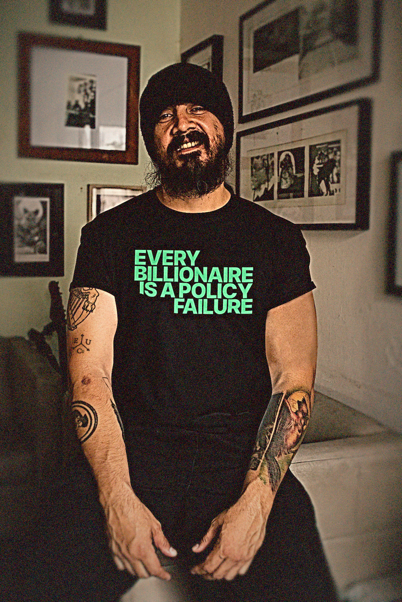 Every Billionaire Is A Policy Failure | Basic T-Shirt