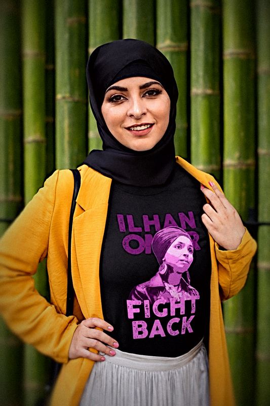 ILHAN OMAR | FIGHT BACK | Long Sleeve Jersey