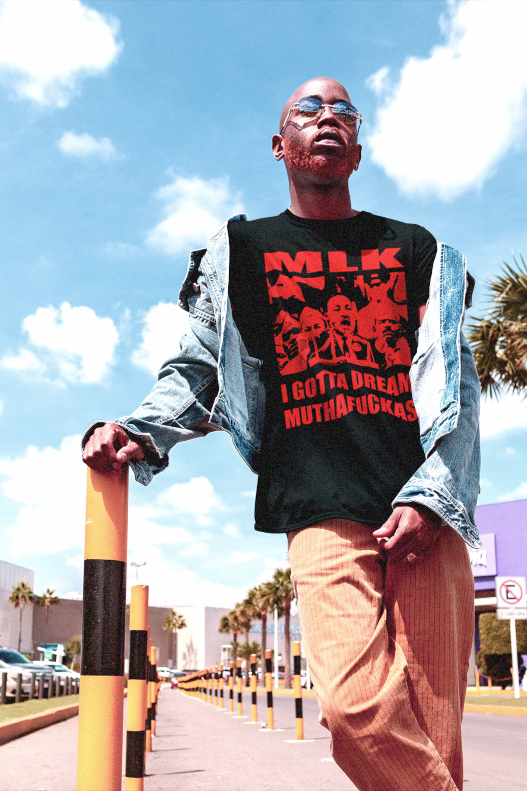 MLK | I GOTTA DREAM MUTHAFUCKAS | Basic T-Shirt
