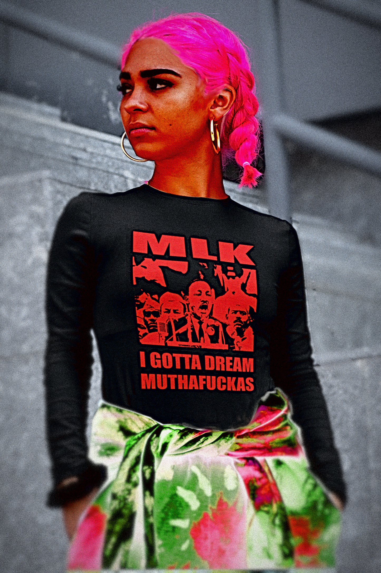 MLK | I GOTTA DREAM MUTHAFUCKAS | Long Sleeve Jersey