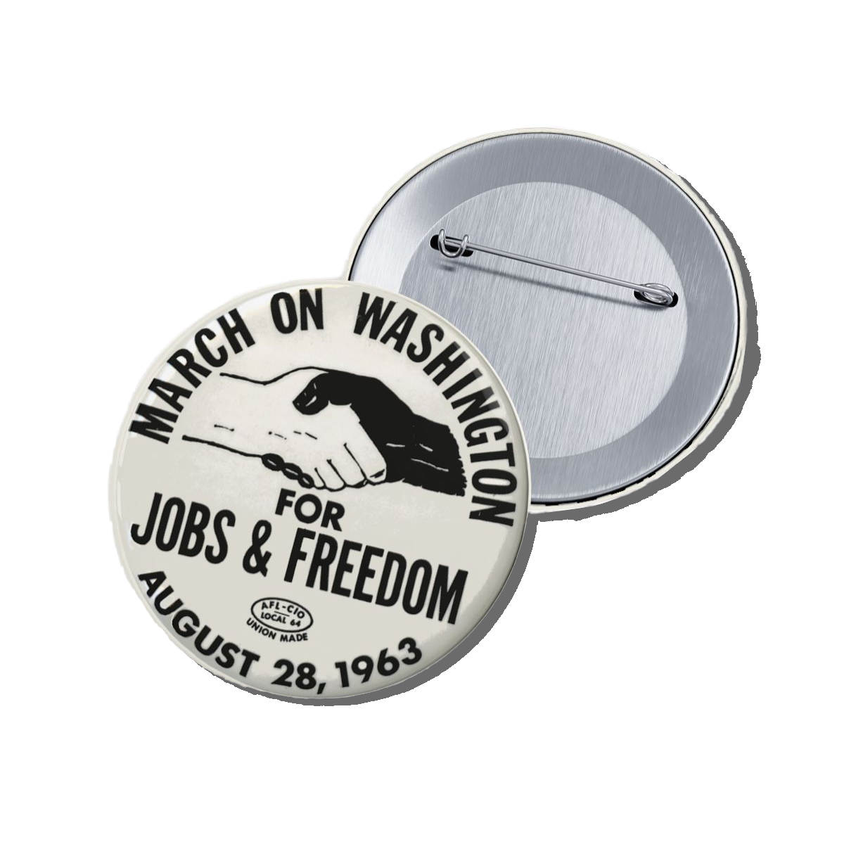 March on Washington for Jobs and Freedom | 2.25" Replica Button