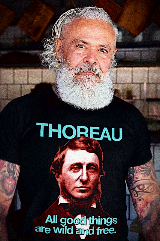 Henry David Thoreau | All Good Things Are Wild and Free | Working Class T-Shirt