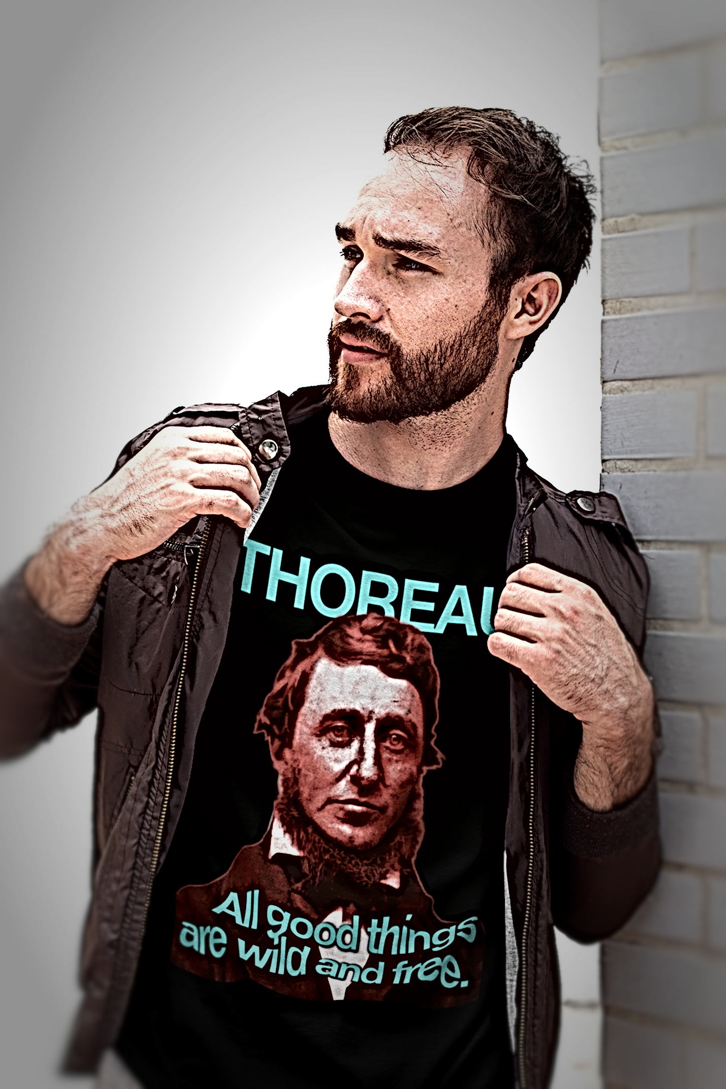 Henry David Thoreau | All Good Things Are Wild and Free | Basic T-Shirt