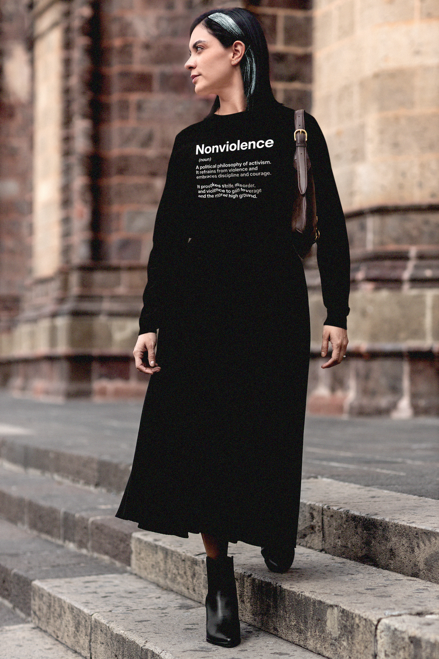 Definition: NONVIOLENCE | Long Sleeve Jersey | 5 Graphics Colors Available