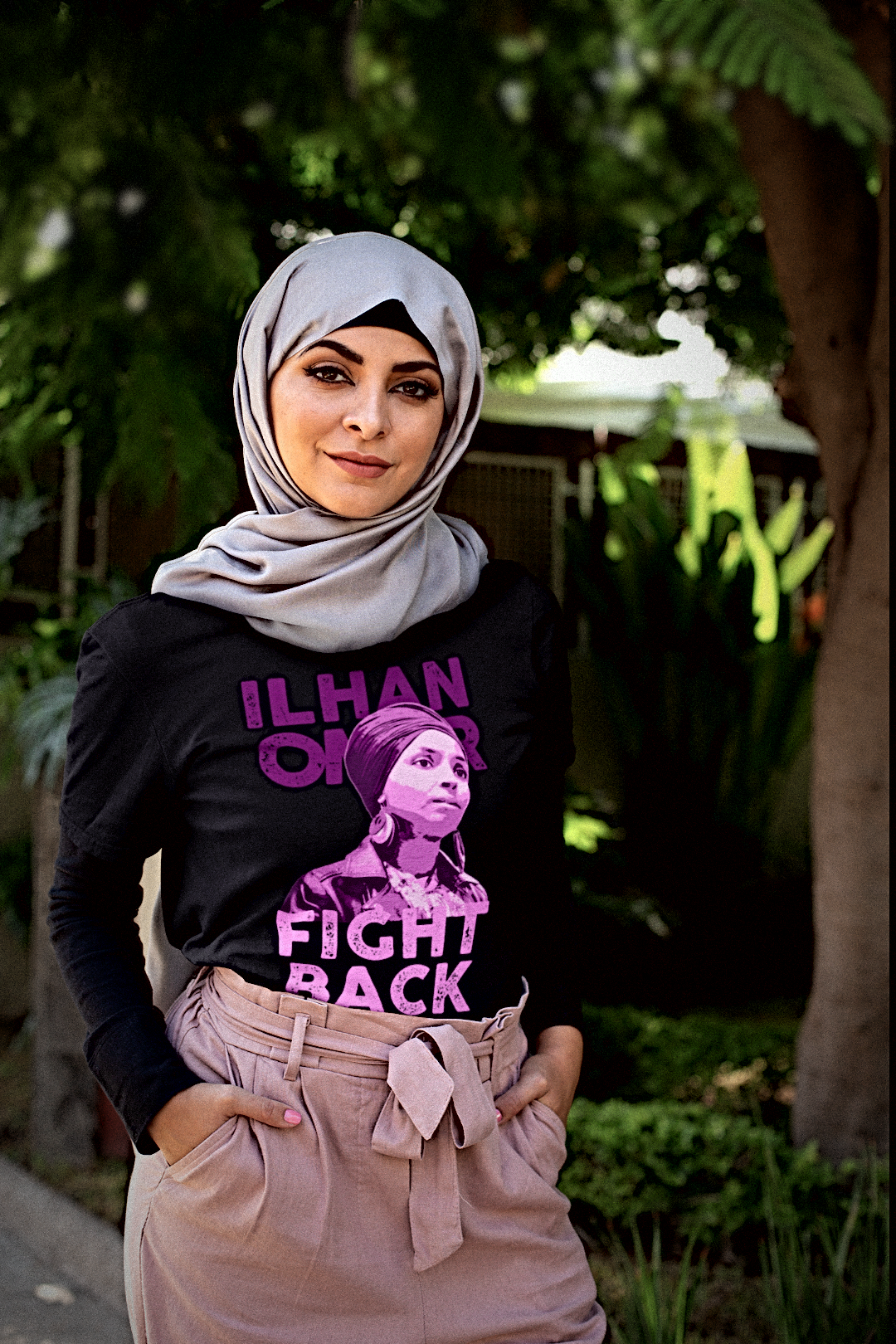 ILHAN OMAR | FIGHT BACK | Long Sleeve Jersey